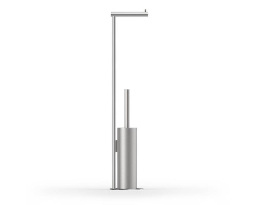 Decor Walther Bar SBK Стойка с ершиком и держателем т/б, цвет: сталь матовая. 0861576