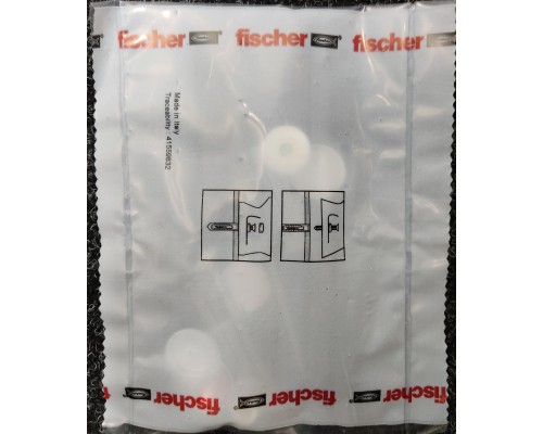 SIMAS Комплект вертикальных крепежей для унитаза/биде с колпачками цвета хром и белый. F90cr/bi