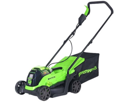Газонокосилка аккумуляторная Greenworks 33см GD24LM33 (без АКБ и ЗУ)