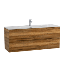 Тумба с раковиной BelBagno Marino-cer-n 120 подвесная, rovere rustico