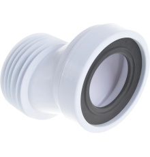 Отвод McAlpine MRWC5 с манжетой, смещение 40 мм, 125 мм