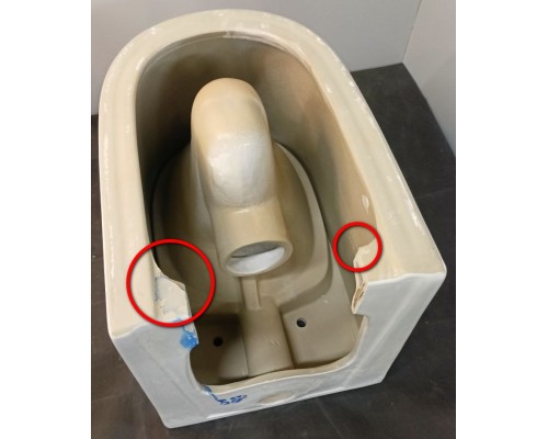 SaleAQM3001 Унитаз напольный приставной Rimless + сиденье SoftClose, 580x370x430 SaleAQM3001_1117