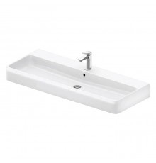 Duravit Qatego Раковина 120х47х12.5см., накладная/подвесная, 1 отв., цвет: белый. 2382120000