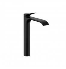 Hansgrohe Vivenis Смеситель для ванны раковины на 1 отверстие, однорычажный, высокий, цвет: черный матовый. 75040670