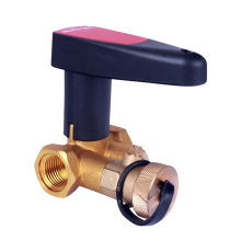 Клапан запорный ручной Broen Basic р/р DN 020 PN 25 Kvs=4,65 м³/ч с дренажем. 44490000-001003