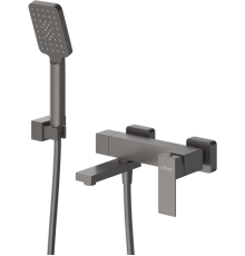 Смеситель для ванны с душем Cezares Slider SLIDER-VD-GM темный хром