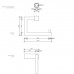 Decor Walther Corner TPH3 Держатель туалетной бумаги, подвесной, цвет: хром. 0561500