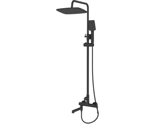 Душевая стойка BelBagno Acqua ACQUA-VSCM-NERO черный матовый