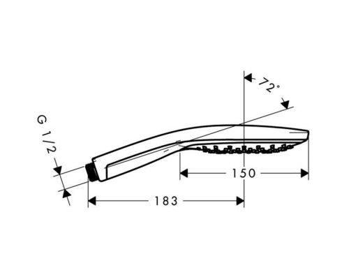 Hansgrohe Raindance Select 150 AIR 3 iet Ручной душ 15см., 3 режима, цвет: хром. 28587000 Hansgrohe Raindance Select 150 AIR 3 iet Ручной душ 15см., 3 режима, цвет: хром. 28587000