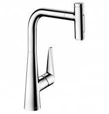 Hansgrohe Talis Select M51 Смеситель для кухни, на 1 отв., с выдвижной лейкой, цвет: хром. 72823000