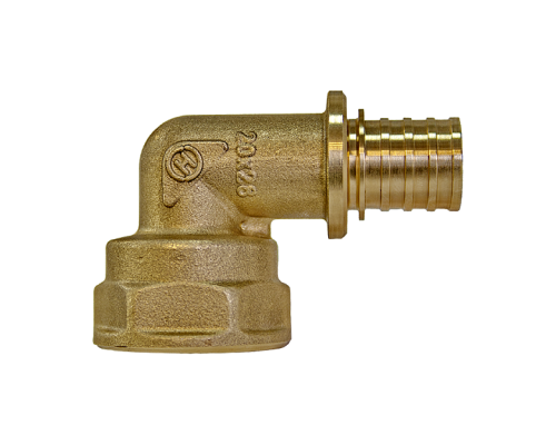 Угольник прямой переходный Hoobs Ø20x2,8 - 1/2 ВР. HB-PEXLF-202812