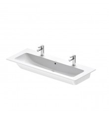 Duravit ME by Starck Раковина подвесная 123х49см., с площадкой, с 2 отв., цвет: белый. 2361120024