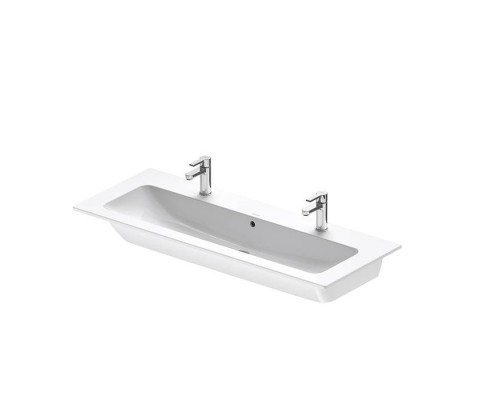 Duravit ME by Starck Раковина подвесная 123х49см., с площадкой, с 2 отв., цвет: белый. 2361120024