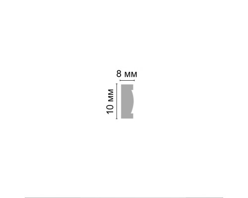 Молдинг DECOMASTER 107-18 (10*8*2400мм) Молдинг DECOMASTER 107-18 (10*8*2400мм)