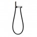 Gessi Душ Water Tube Kneipp с деревянной лейкой, черный. Версия с удаленным управлением, держателем для лейки и выводом воды, цвет: хром. 32961#031
