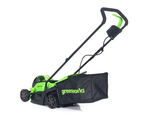 Газонокосилка аккумуляторная Greenworks 33см GD24LM33 (без АКБ и ЗУ)