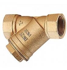 Фильтр механической очистки, Giacomini, R74A, 3/4, В, PN, бар-30, T°C -110, латунь