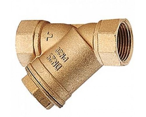 Фильтр механической очистки, Giacomini, R74A, 3/4, В, PN, бар-30, T°C -110, латунь