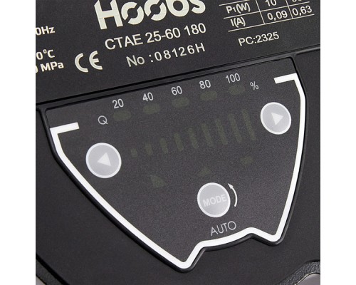 Насос циркуляционный Hoobs CTAE 25-60 180мм 90Вт 1х220В 50Гц (с гайками). 08126H Насос циркуляционный Hoobs CTAE 25-60 180мм 90Вт 1х220В 50Гц (с гайками). 08126H