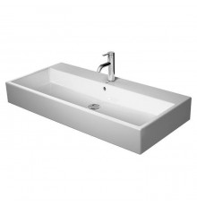 Duravit Vero Air Раковина накладная, 100х47см, с 1 отв., с переливом, цвет: белый. 2350100027