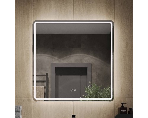 Зеркало Orange Nature 80 с подсветкой, с антизапотевателем