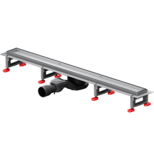 Душевой трап (лоток) AM.PM MasterFlow Tile 80 см, сталь матовая