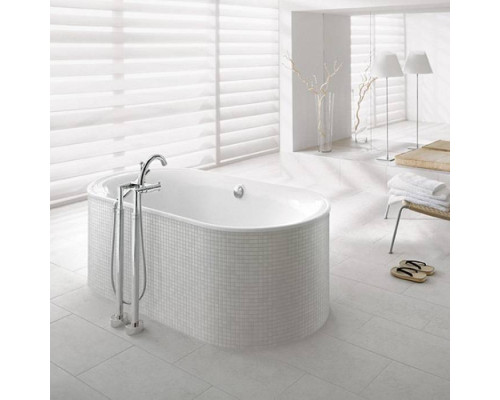 VilleroyBoch Cetus Ванна 175х75см, встраиваемая, овальная, цвет: белый. UBQ175CEU7V-01