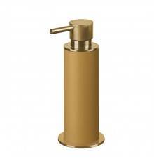 ADJ Диспенсер для жидкого мыла, D7xH19см., цвет: Gold/горчичный. 4980.Gold/40