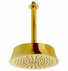 CISAL Shower Верхний душ D220 мм с потолочным держателем L270 мм, цвет: золото. DS01328024