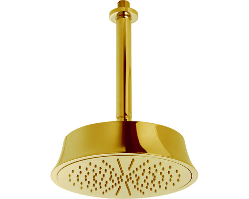 CISAL Shower Верхний душ D220 мм с потолочным держателем L270 мм, цвет: золото. DS01328024