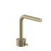 Fantini AF/21 Смеситель для раковины, 1 отв., излив: 155 мм, цвет: Matt British Gold PVD. 27 P6 A504WF