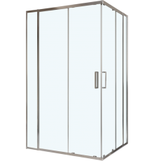 Душевой уголок BelBagno Luce AH-22-110/100-C-Cr, профиль хром, стекло прозрачное