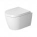 Duravit ME BY Starck Унитаз подвесной 48х37см., Compact Rimless, включая крепление Durafix, цвет: белый. 25300900001