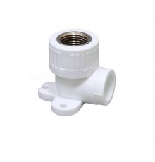 Угол Fusitek 90° комбинированный ВР с настенным креплением, диаметр: 20Х1/2мм FT04601