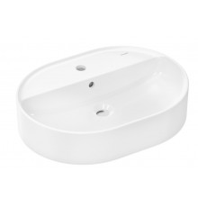 HG 60 171 450 Xuniva U Раковина-чаша 600х450 с отверстием под смеситель и переливом, белый 60171450