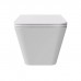 Alice Hide Square Унитаз 55х35см., подвесной, безободковый, без сиденья и крышки, цвет: белый матовый. 31210109,  FIX10