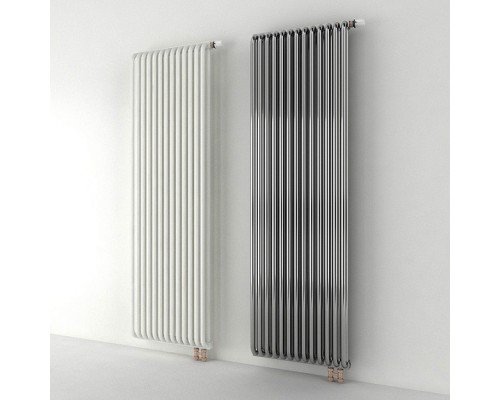 Радиатор двухтрубный KZTO РС 2-500-24, подкл. боковое 1/2  секций 24. РС25002412