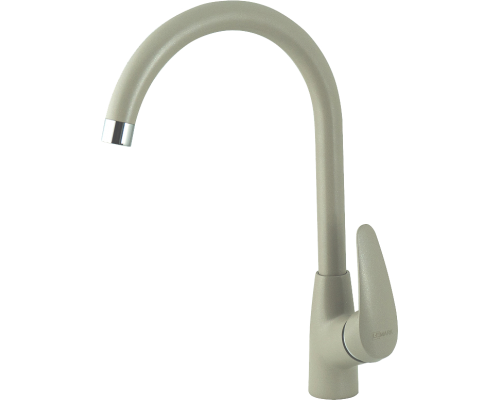 Смеситель для кухни Lemark Linara LM0405PGR серый