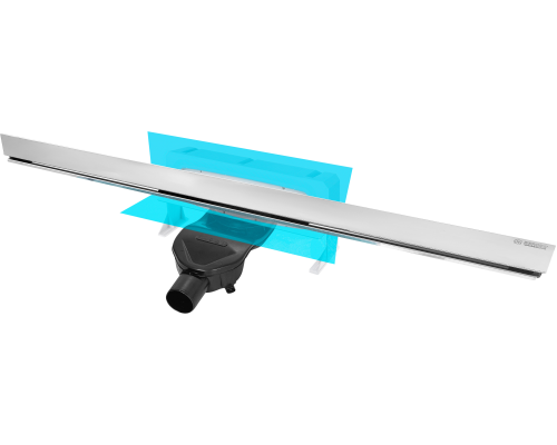 Душевой трап (лоток) Berges Wall 090157 100 см