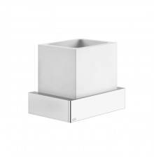 Gessi Rettangolo Стакан подвесной, цвет: хром/белый. 20807#031