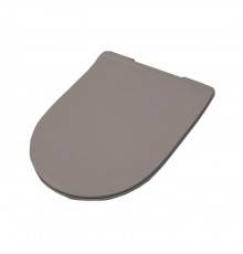 Artceram File Крышка с сиденьем Slim для унитаза, механизм soft-close, цвет: gravel/хром. FLA014 60
