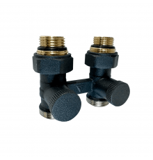 Узел нижнего подключения КЗТО PREMIUM 1/2ʹ х 3/4ʹ Eurokonus, прямой RAL TP26X-M215249005 УНППRALTP26X-M215249005