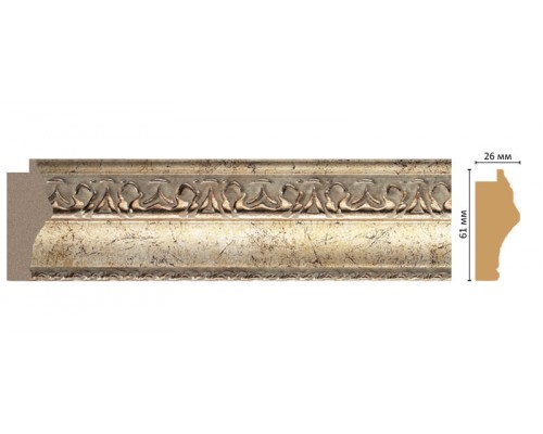 Багет DECOMASTER 808-552 (60*26*2900мм) Багет DECOMASTER 808-552 (60*26*2900мм)