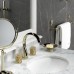 THG Hirondelles Gold Stamped Смеситель для раковины, 3 отв., цвет: Soft gold. A4L-F30-151