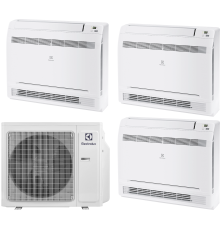 Мультисплит-система Electrolux Super Match ERP R32 EACO/I-36 FMI-4/N8_ERP, 9 м2 + 12 м2 + 12 м2