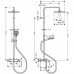 Hansgrohe Vernis Shape Душевая система, настенная, 1jet, цвет: черный матовый. 26900670