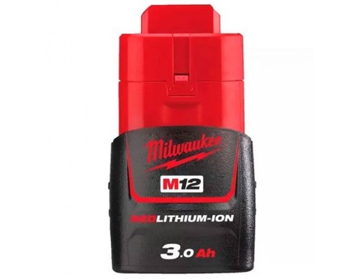 Аккумулятор Milwaukee M12 B3 (3AhLi-Ion) Аккумулятор Milwaukee M12 B3 (3AhLi-Ion)
