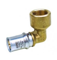 Фитинги под пресс-инструмент Пресс-уголок ВР, 1/2х20 APE AP152 12x20