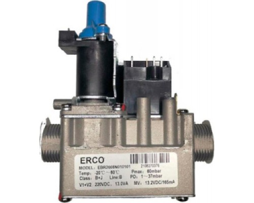 Запасные части для котельного оборудования Клапан газовый ERCO, арт.7808640, Baxi JJJ 7808640