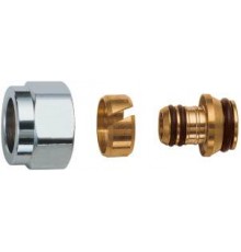 Фитинги цанговые Концовка для пласт. труб 16х2,2 евроконус 3/4 FC 6075 823855